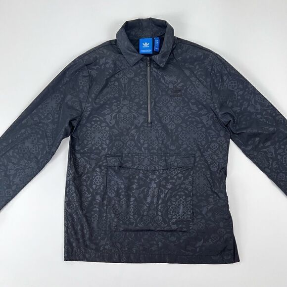Adidas Originals Ornamental 1/2 Zip Jacket Sz S - Picture 6 of 14